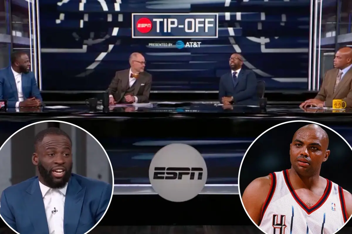 Draymond Green slammed for 'awful, awkward' Charles Barkley rant on 'Inside the NBA'